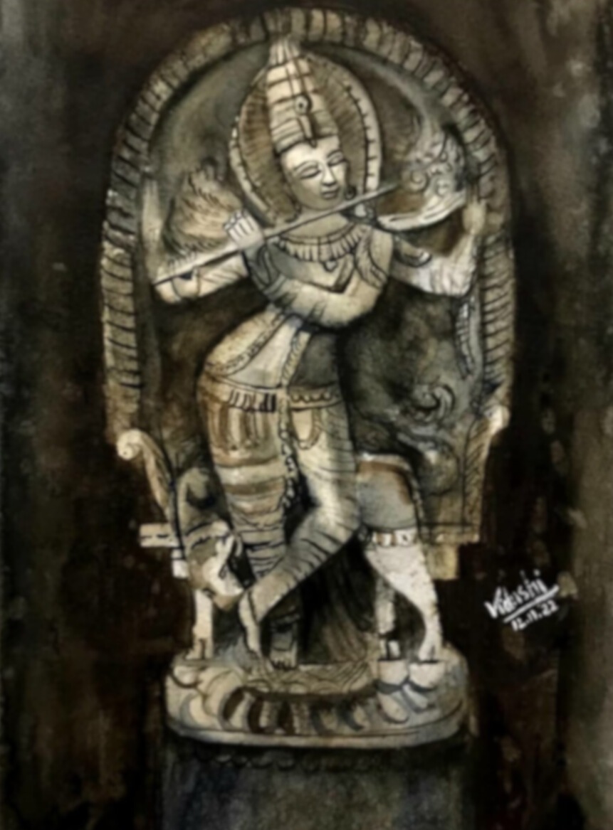 watercolor painting by vidushivisuals